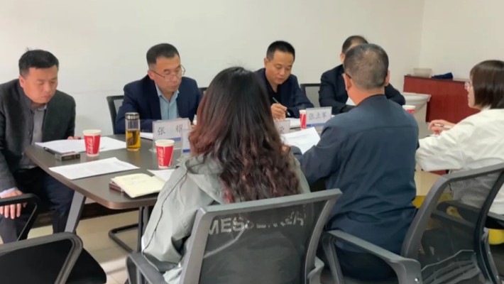 黨委書記、董事長劉亞雄一行調研蘭峰公司